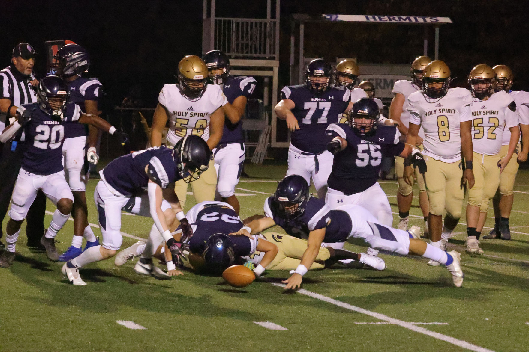 St. Augustine Prep vs Holy Spirit football game